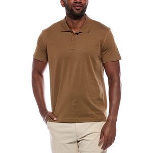 Atm Anthony Thomas Melillo Mens  Classic Jersey Polo Shirt, Brown